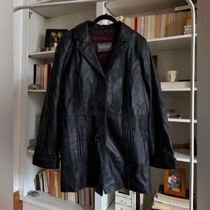 Wilson’s Leather Classic Black Leather Jacket